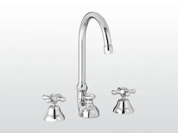 ROMA 3226 - 3 hole countertop washbasin tap by RUBINETTERIE STELLA - view 2
